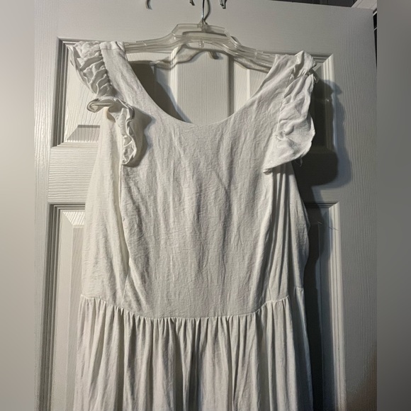 CeCe Women’s Sleeveless ruffle maxi dress Sz XL - Picture 5 of 9